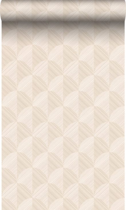 Origin Wallcoverings behang 3D-motief lichtbeige - 50 x 900 cm - 347987
