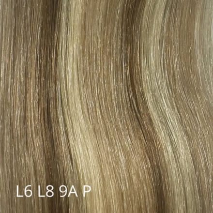 Balmain Genius Backstage Weft Human Hair #6 L8 9A P 55cm