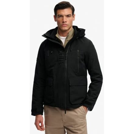 Superdry - Ultimate Geborduurd Windbreaker Jack met Capuchon - Heren