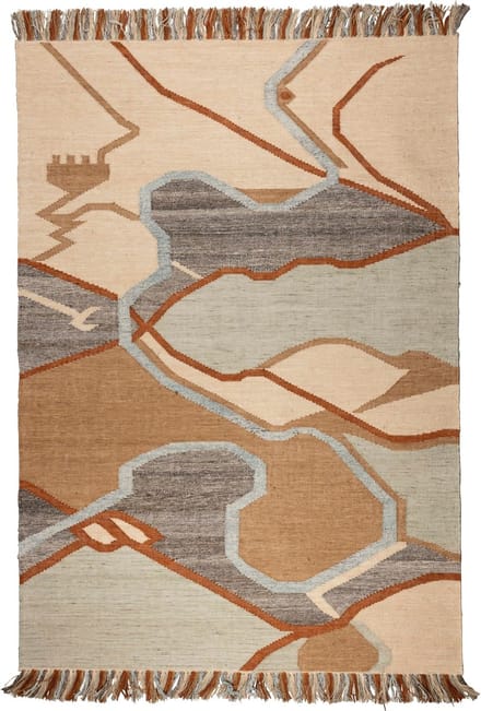 Zuiver Saigon Vloerkleed 160x230 - Oranje