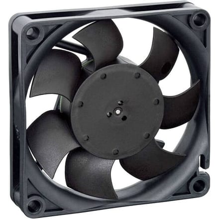 EBM Papst 712F/2L-005 Axiaalventilator 12 V/DC 26 m³/h (l x b x h) 15 x 70 x 70 mm