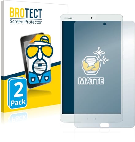 BROTECT - Screenprotector voor Huawei MediaPad M3 8.4 - Folie Beschermfolie matte 2 Stuks