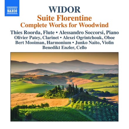 Thies Roorda, Alessandro Soccorsi, Olivier Patey, Alexei Ogrintchouk, Bert Mooiman, Junko Naito, Benedikt Enzler - Widor: Complete Works For Woodwind (CD)