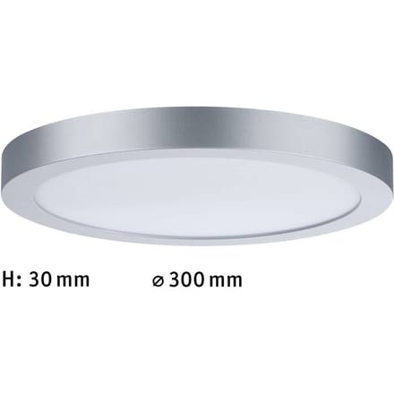 Paulmann 71023 Abia LED-plafondlamp LED LED vast ingebouwd 22 W Chroom (mat)
