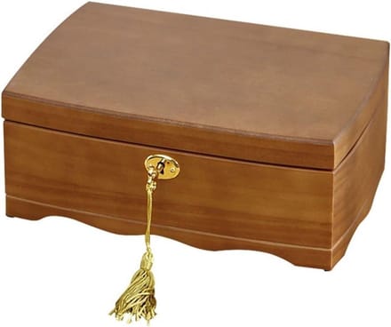 Sieraden Organizer - Opbergdoos Hout - Sieraden Opbergen - Multifunctioneel Ontwerp - 26x18x10 cm - Multicolor