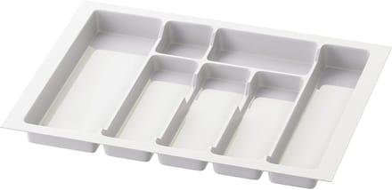 MKSS® Bestekbak 43 Diep - Lade Organizer - Besteklade - Wit