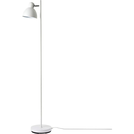 Dyberg Larsen Skagen 1 vloerlamp met 1-lamp, wit