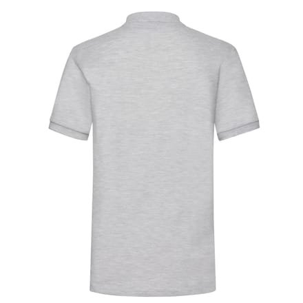 Fruit of the Loom Heren Heather Poloshirt (Heide Grijs)