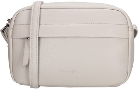 Beagles Tarragona Schoudertas - Crossbody - Dames - Imitatieleer - Lichttaupe