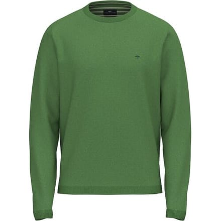 Fynch-Hatton Trui O-Neck Light Air Cotton Avocado / male