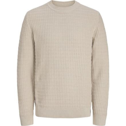 JACK&JONES - JPRBLABRUCE KNIT STRUCTURE CREW NECK - Heren - Gebreide truien