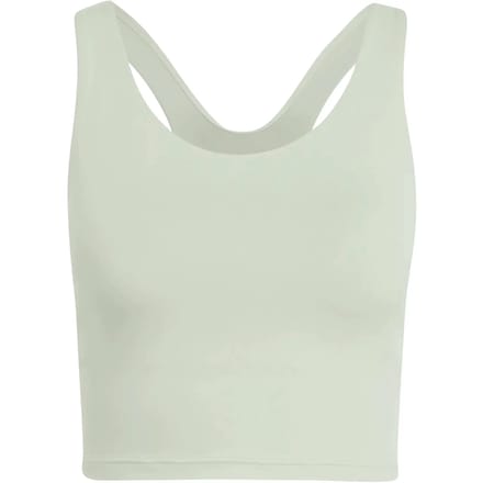 Adidas Performance All Me Medium Support Tanktop-Beha - Dames - Groen