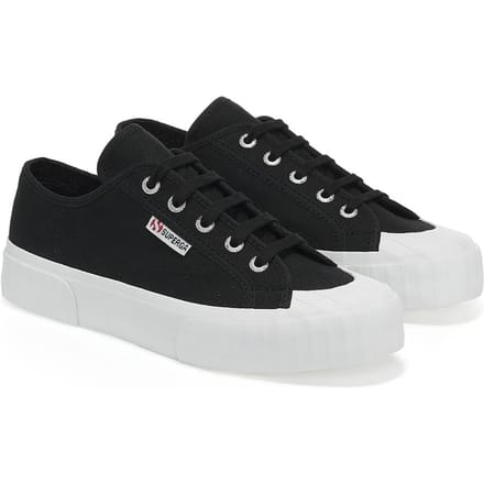 Superga Volwassen unisex 2630 Cotu Trainers (Zwart)