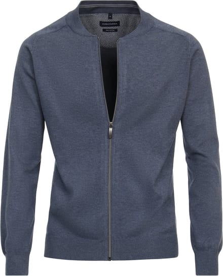 CASA MODA comfort fit vest - blauw