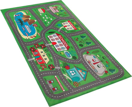 TUTAK - Kindervloerkleed - Groen - 80 x 150 cm - Polyester