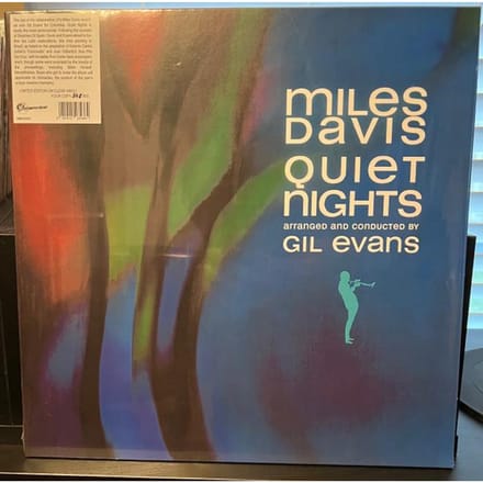 LP Plaat MILES DAVIS - Quiet Nights DMOO057 Destination Moo 2024 Europa Jazz brown