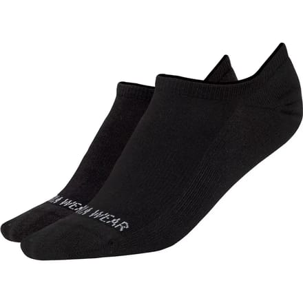 Gorilla Wear Enkelsokken 2-Pack - Zwart - 35-38