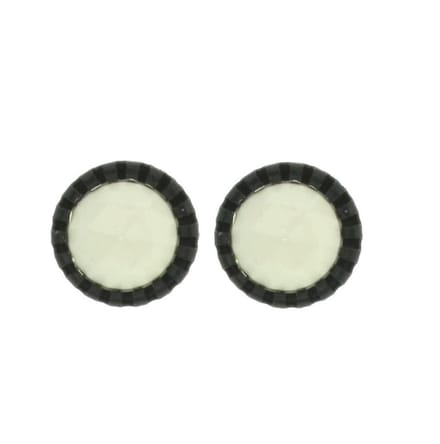 Behave - Oorstekers - Rond 1,3 cm - Wit