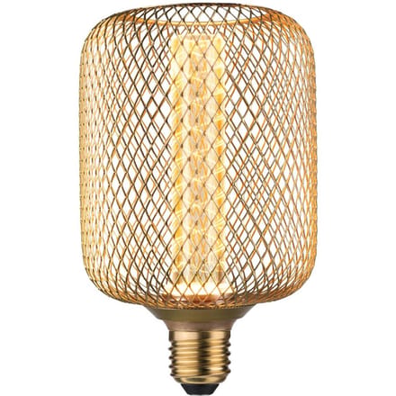 Paulmann 29085 LED-lamp E27 Cilinder Spiral 4.2 W Goud (Ø x h) 100 mm x 162 mm 1 stuk(s)