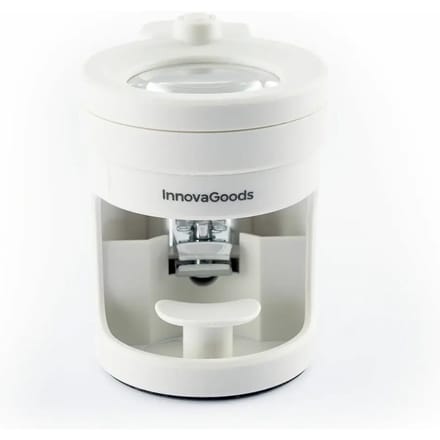 Nagelknipper met ledverlichting, vergrootglas en vijl Clail InnovaGoods