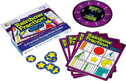 Learning Resources Breukenbingo - Dubbelzijdig spel om breuken te oefenen - 8+