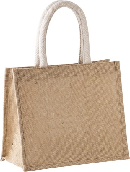 Kimood Shopper van jutecanvas - middelgroot model KI0273 - Natural - One size