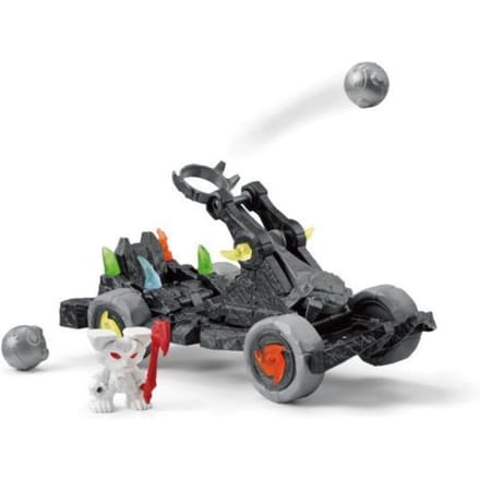 schleich ELDRADOR CREATURES Katapult met Mini Creature - Katapult, Slingshot - Speelfigurenset - 42618