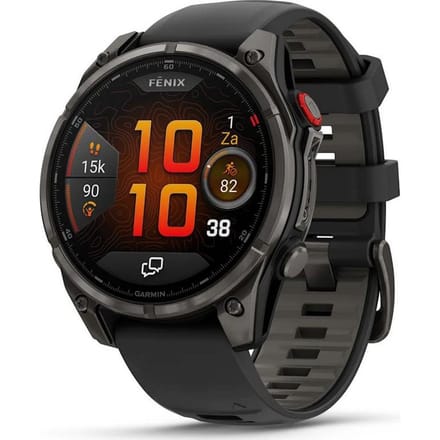 Garmin 010-03198-01 Fenix 8 Pro Sapphire LTE – 47 mm AMOLED Titanium Smartwatch
