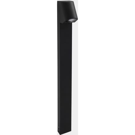 LEDS-C4 Eko Tuinpadverlichting, zwart, hoogte 80 cm, aluminium