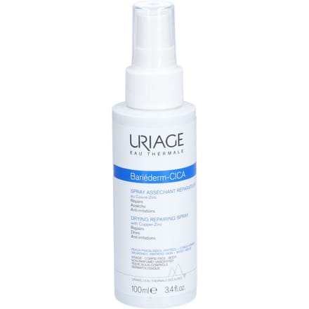 Uriage Bariederm Droogherstellende Cica-Spray 100ml Met Koper-Zink