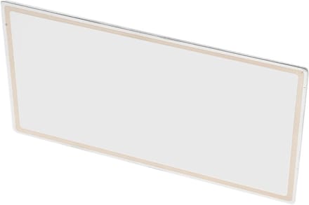 Make-up Spiegel - Zonneklep Spiegel - Auto Interieur - Hoge Resolutie - 15x8 cm - Wit