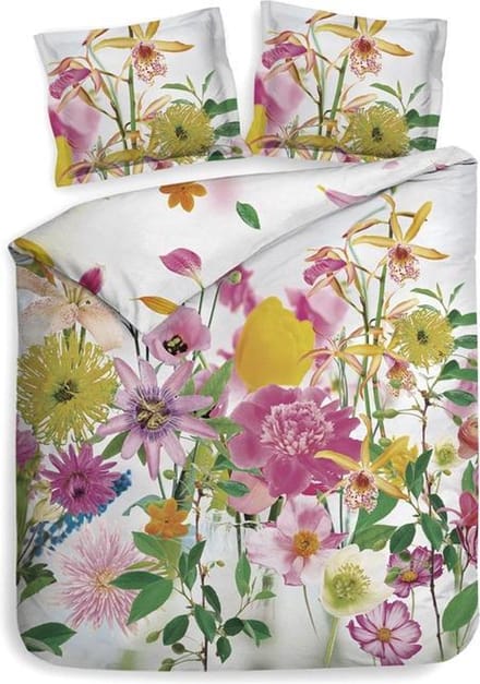Heckett & Lane Thea Dekbedovertrek - Litsjumeaux XL - 260x200/220 cm - Multi