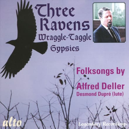 Three Ravens / Folksongs By Alfred Deller (2 Lps To 1Cd)