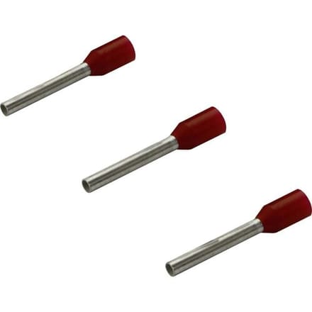 Rittal 4050.739 Adereindhulzen 1 mm² Deels geïsoleerd Rood 1000 stuk(s)
