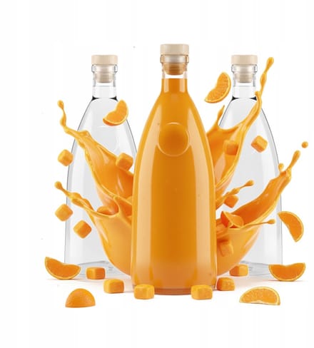 Bimberek Loft Serie - Glazen Karaf - 500ml - Voor Thuisgemaakte Dranken - Minimalistisch Design