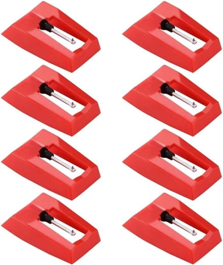 8 Pcs Turntable Needles Replacement Stylus Needles for Vinyl Record Player
