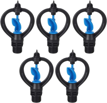 Gazon Sprinkler Nozzles - Water Sproeiers - Gazon Besproeien - Gelijkmatige Waterverspreiding - 5 Stuks - Default
