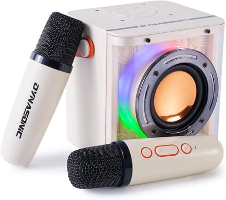 Draagbare Karaoke Set met Twee Microfoons voor Kinderen