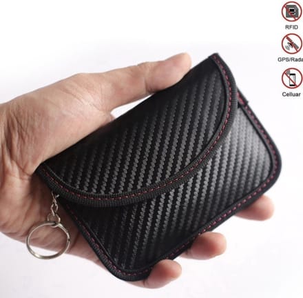 Go Go Gadget - RFID-Autosleutel-Antidiefstal - Keyless Entry-Beschermhoes - Horizontaal - Carbon