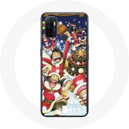 Coque pour Oppo A53 One Piece Christmas Day Anime Manga