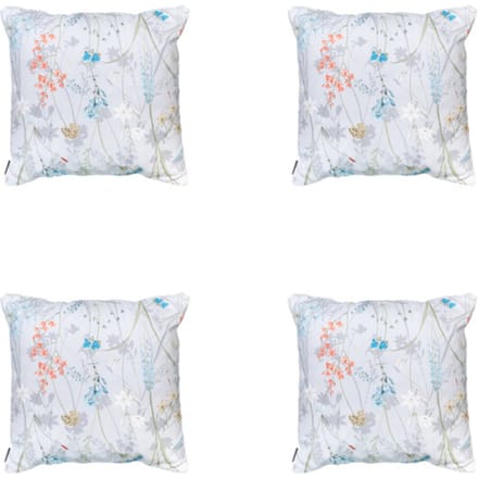 Madison - Sierkussen Donna azure canvas eco+ - Ca. 50x50 cm - Set van 4