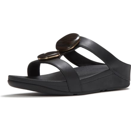 Dames muiltjes FitFlop Fino Marbled-Stone H-Bar
