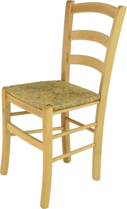 Tommychairs Venice - Eetkamerstoel - 1 Stuk - Naturel - Rotan & Hout
