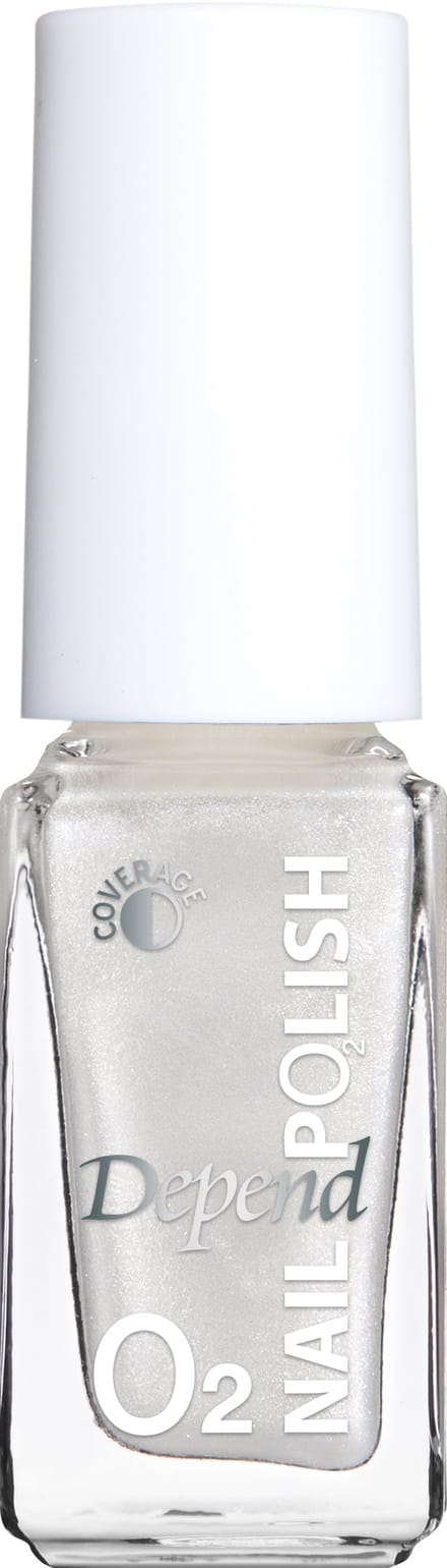 Dependcosmetic | Nagellak | Nailpolish | O2 | wit parelmoer | 840 | 5 ML