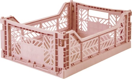AyKasa Folding Crate Midi Box - Milk Tea