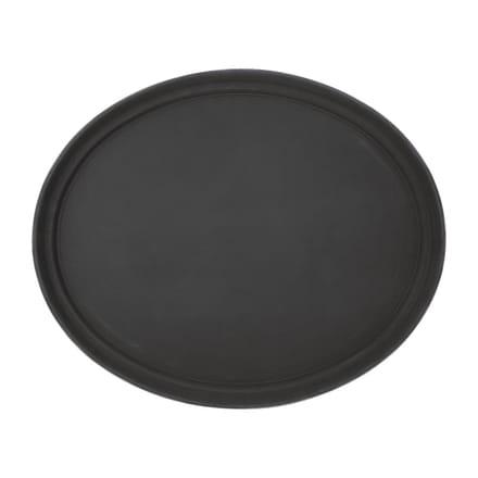 Olympia Kristallon PP Ovaal antislip dienblad zwart 685mm