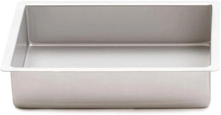 Rechthoekige Bakvorm van Geanodiseerd Aluminium 25 x 38 x 7,5 cm