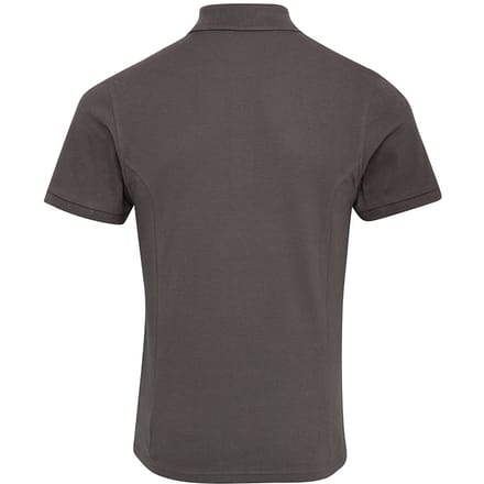 Premier Heren Coolchecker Plus Piqu Polo Shirt (Donkergrijs)