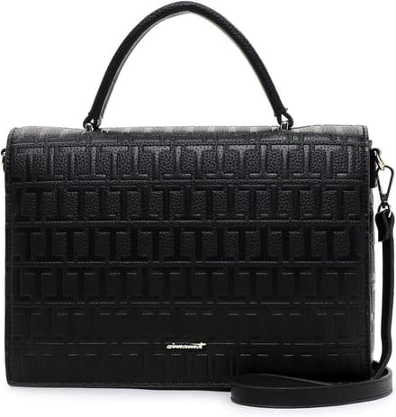 Dames Handtas - Schoudertas Crossover - Dagelijks Gebruik - Verstelbare Schouderband - 30 cm Breed - Zwart