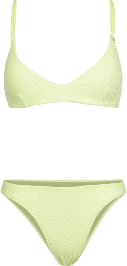 Brunotti - Jezzlee-Chevron - Bikini Set Daiquiri Green - Dames - Bralette Bikini Top - 36